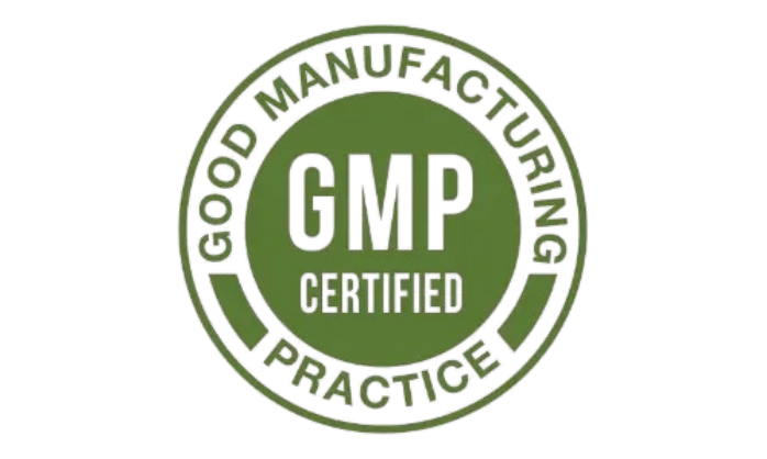 GMP Certified facility badge